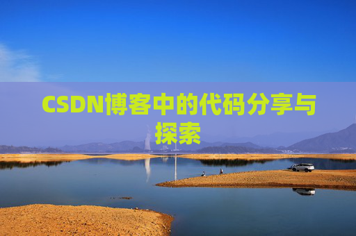 CSDN博客中的代码分享与探索